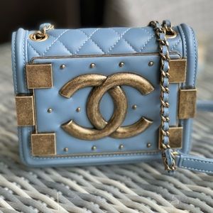 Chanel's crossbody - an offspring to the celebrated 'Lego' clutch bag